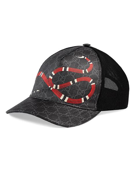 gucci black hats|snake Gucci hat.